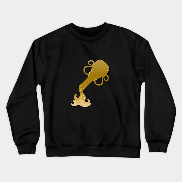 Aquarius Horoscope Insights: Embrace Your Unconventional Journey Crewneck Sweatshirt by aleo